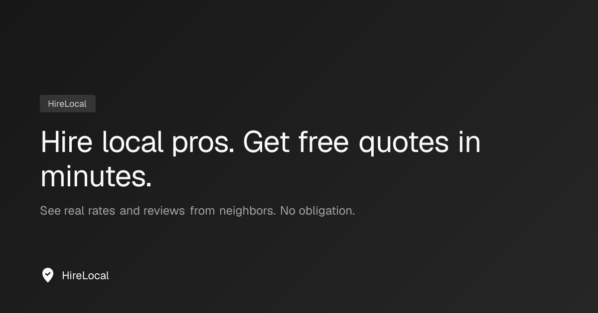 Screenshot of hirelocal.services
